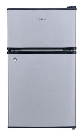 Frigobar dos puertas 3.1 Pies Cúbicos Midea MDRT87CCDLS Frigobar dos puertas 3.1 Pies Cúbicos Midea MDRT87CCDLS