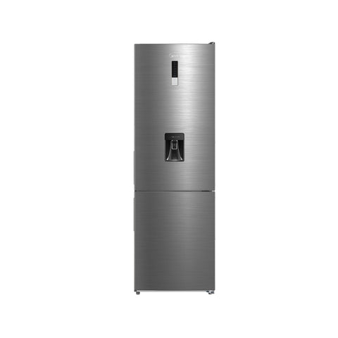 Refrigerador Bottom Mount Cool Flow Bru Steel 11 Píes Cúbicos con Dispensador de agua Refrigerador Bottom Mount Cool Flow Bru Steel 11 Píes Cúbicos con Dispensador de agua