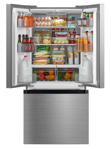 Refrigerador French Door Plus Inverter Bru Steel 19 Pies Cúbicos / 529 L Refrigerador French Door Plus Inverter Bru Steel 19 Pies Cúbicos / 529 L