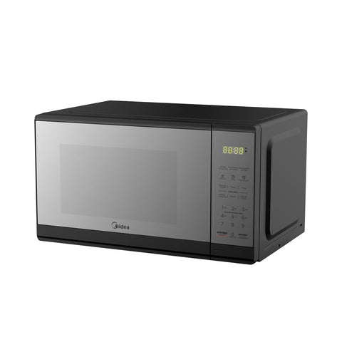 Horno de Microondas 0.7 Pies Cúbicos (20L) Negro Puerta Espejo Horno de Microondas 0.7 Pies Cúbicos (20L) Negro Puerta Espejo