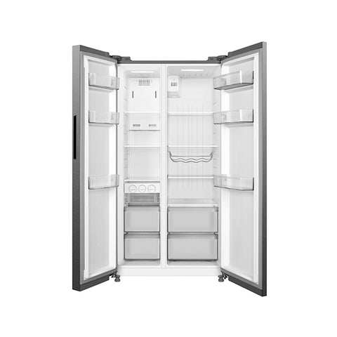 Refrigerador Automático Side By Side Plus inverter Bru Steel 20 Pies Cúbicos con WiFi Refrigerador Automático Side By Side Plus inverter Bru Steel 20 Pies Cúbicos con WiFi