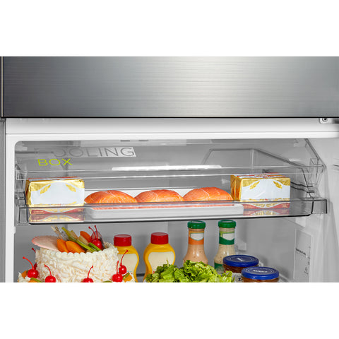 Refrigerador Top Mount Smart Sensor Bru Steel 15 Pies Cúbicos Refrigerador Top Mount Smart Sensor Bru Steel 15 Pies Cúbicos