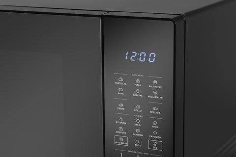 Horno Microondas SmartECO 1.4 Pies Cúbicos (40L) Negro Puerta Espejo Horno Microondas SmartECO 1.4 Pies Cúbicos (40L) Negro Puerta Espejo