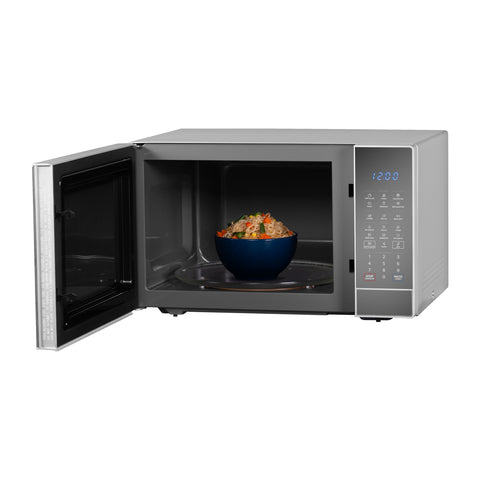 Horno Microondas SmartECO 1.4 Pies Cúbicos (40L) Silver Puerta Espejo Horno Microondas SmartECO 1.4 Pies Cúbicos (40L) Silver Puerta Espejo