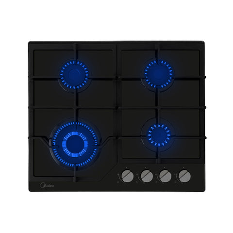 Parrilla Empotrable a Gas 24” - Cristal Templado Triple Flama Parrilla Empotrable a Gas 24” - Cristal Templado Triple Flama