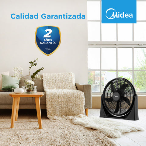 Ventilador Midea De Piso Power Breeze 20 Pulgadas Negro Ventilador Midea De Piso Power Breeze 20 Pulgadas Negro