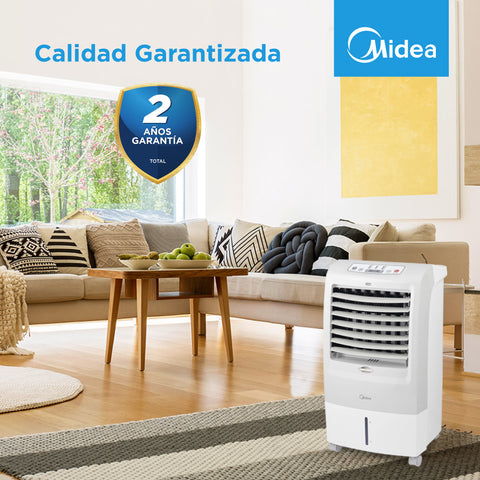Enfriador Aire Portatil MIDEA MAC28LW Frio 14L 3 Vel blanco Mac28lw Enfriador Aire Portatil MIDEA MAC28LW Frio 14L 3 Vel blanco Mac28lw
