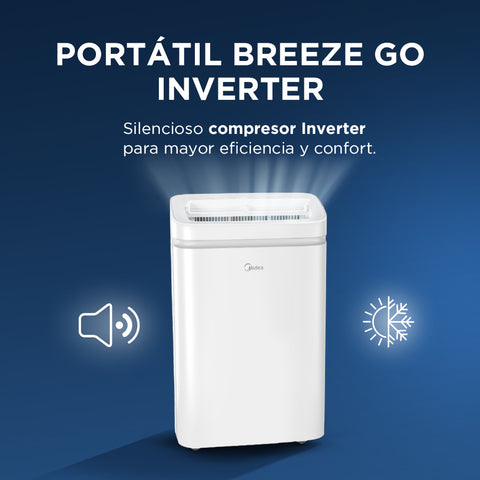 AIRE ACONDICIONADO MIDEA MAP14C1PXV PORTATIL 1.1TON INVERTER blanco 1 AIRE ACONDICIONADO MIDEA MAP14C1PXV PORTATIL 1.1TON INVERTER blanco 1