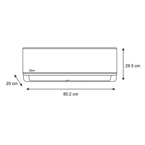 Minisplit Midea Xtreme Plus Save 32 Inverter SEER 20, 1.5 Ton, Frío Calor, 220V Minisplit Midea Xtreme Plus Save 32 Inverter SEER 20, 1.5 Ton, Frío Calor, 220V
