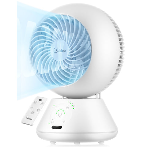VENTILADOR ESCRITORIO MIDEA MCTF6MBP 6 PUL TURBO FORCE 5 VEL blanco VENTILADOR ESCRITORIO MIDEA MCTF6MBP 6 PUL TURBO FORCE 5 VEL blanco