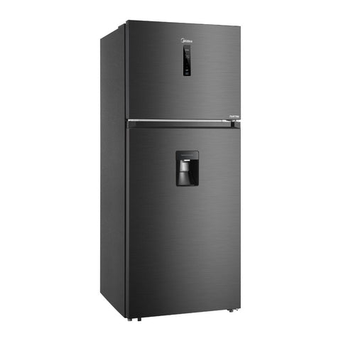 Refrigerador Midea Top Mount Inverter Quattro Jazz Black 15 pies cúbicos Refrigerador Midea Top Mount Inverter Quattro Jazz Black 15 pies cúbicos