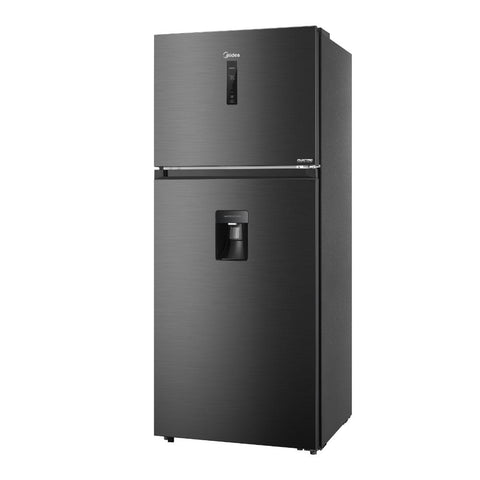 Refrigerador Midea Top Mount Inverter Quattro Jazz Black 15 pies cúbicos Refrigerador Midea Top Mount Inverter Quattro Jazz Black 15 pies cúbicos