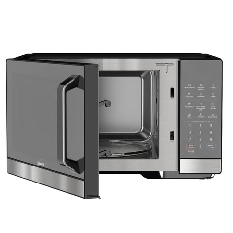 Horno microondas MIDEA 1.0 pies cubicos Negro / stainless steel Horno microondas MIDEA 1.0 pies cubicos Negro / stainless steel