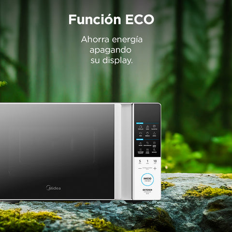 HORNO MICROONDAS MIDEA MMDT07S2WB 0.7 PIES 10 NIV POTENCIA negro 1 HORNO MICROONDAS MIDEA MMDT07S2WB 0.7 PIES 10 NIV POTENCIA negro 1