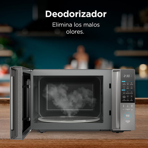Horno de microondas Midea 1.1 pies cúbicos (30L) TASTEXPRESS Gris Horno de microondas Midea 1.1 pies cúbicos (30L) TASTEXPRESS Gris