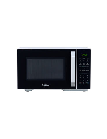 Horno de Microondas Midea 1.1 Pies Cúbicos / 31 L Negro y Blanco MMDX11S2BW Horno de Microondas Midea 1.1 Pies Cúbicos / 31 L Negro y Blanco MMDX11S2BW