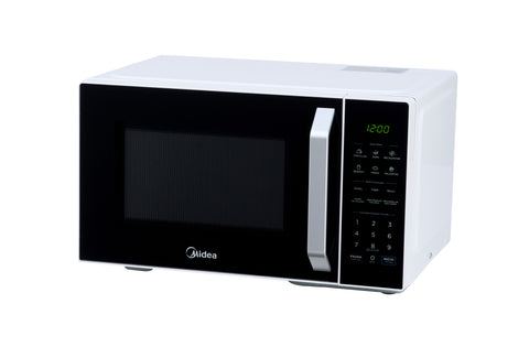 Horno de Microondas Midea 1.1 Pies Cúbicos / 31 L Negro y Blanco MMDX11S2BW Horno de Microondas Midea 1.1 Pies Cúbicos / 31 L Negro y Blanco MMDX11S2BW