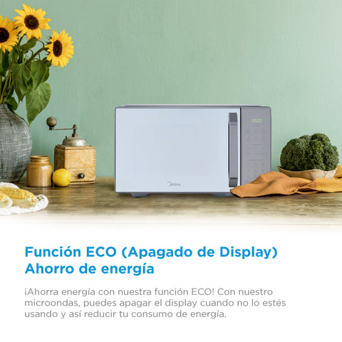 Microondas Midea 1.1 Pies Silver Microondas Midea 1.1 Pies Silver
