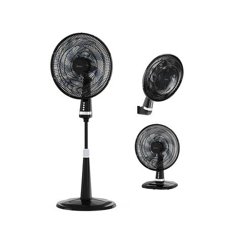 Ventilador de pedestal Midea 3 en 1 FlexiCool 18" Ventilador de pedestal Midea 3 en 1 FlexiCool 18"