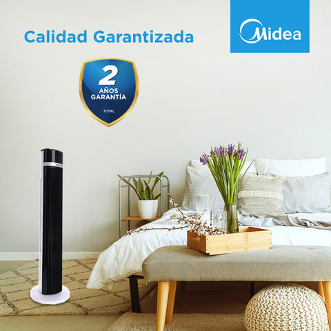 Ventilador De Torre Midea Mtf18tr 40 Pul 3 Vel MIDEA MTF18TR para 60m2 Ventilador De Torre Midea Mtf18tr 40 Pul 3 Vel MIDEA MTF18TR para 60m2