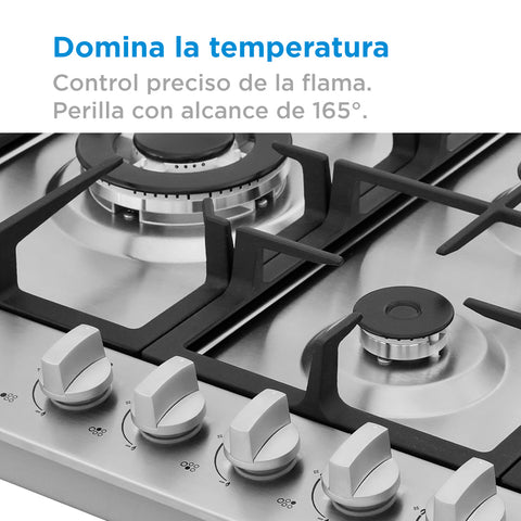 Parrilla Empotrable a Gas Midea 30' Acero Inoxidable Parrilla Empotrable a Gas Midea 30' Acero Inoxidable