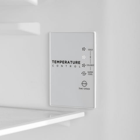 Refrigerador Top Mount Inverter Quattro Jazz Black 12 pies cúbicos