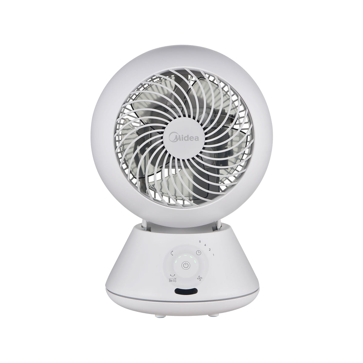 VENTILADOR ESCRITORIO MIDEA MCTF6MBP 6 PUL TURBO FORCE 5 VEL blanco