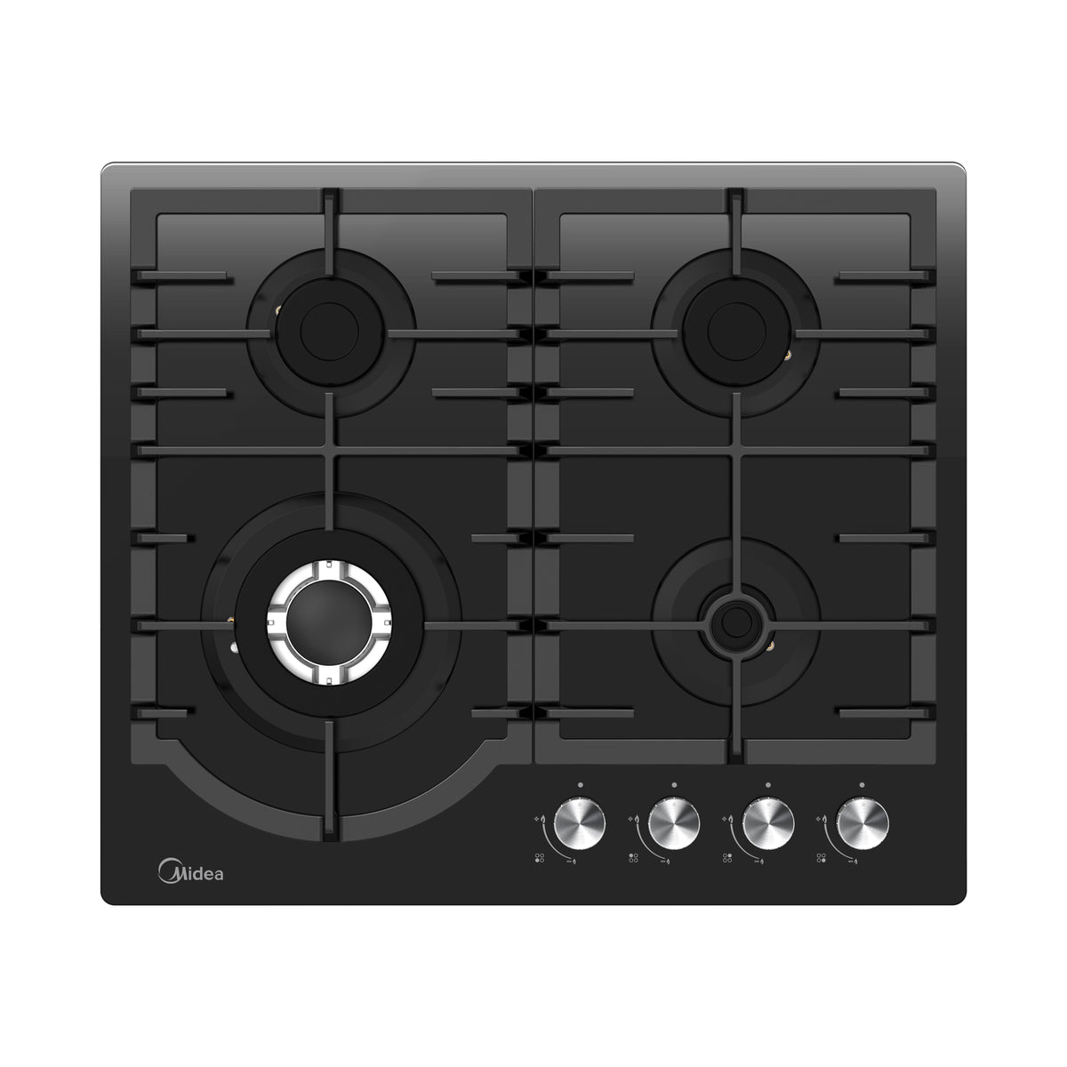 Parrilla de Gas Empotrable Midea 24” (60 cm) 4 Quemadores