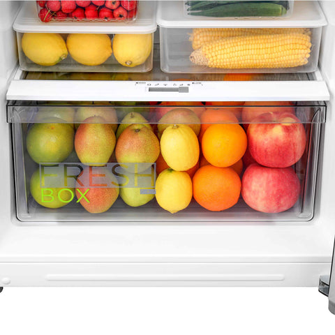 Refrigerador Top Mount Inverter Quattro Jazz Black 12 pies cúbicos