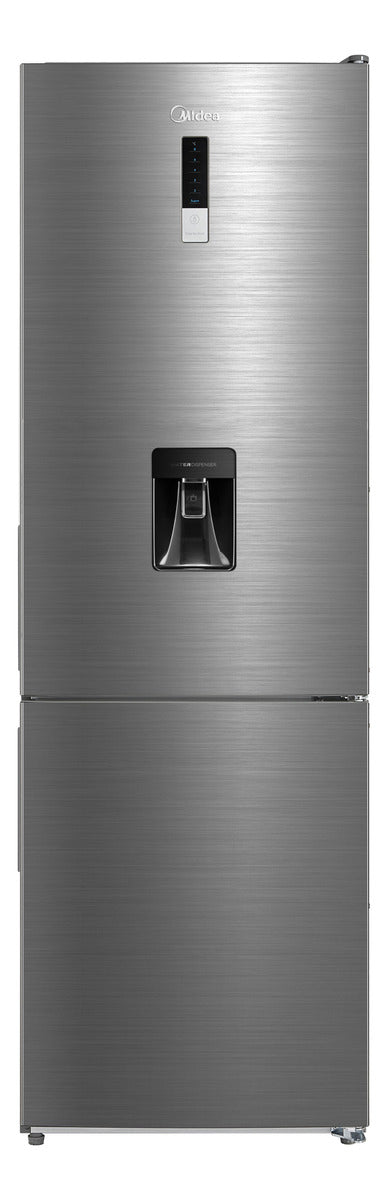Refrigerador Midea Bottom mount Cool Flow Bru Steel 11 Píes Cúbicos