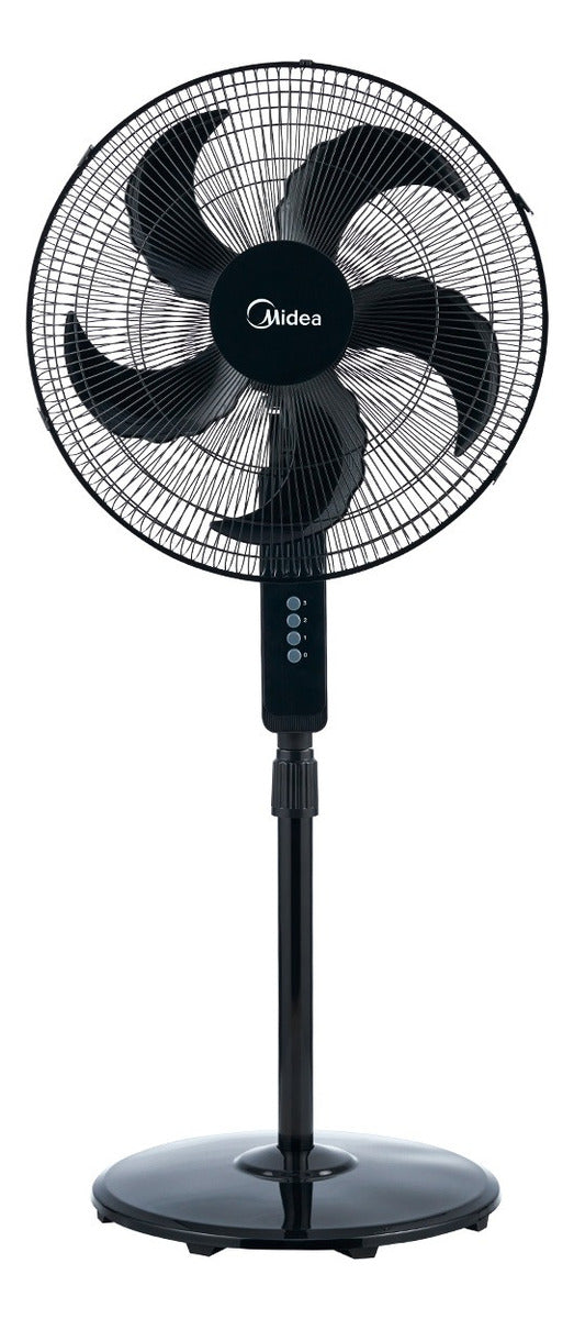 Ventilador Midea De Pedestal 3 Velocidades Negro