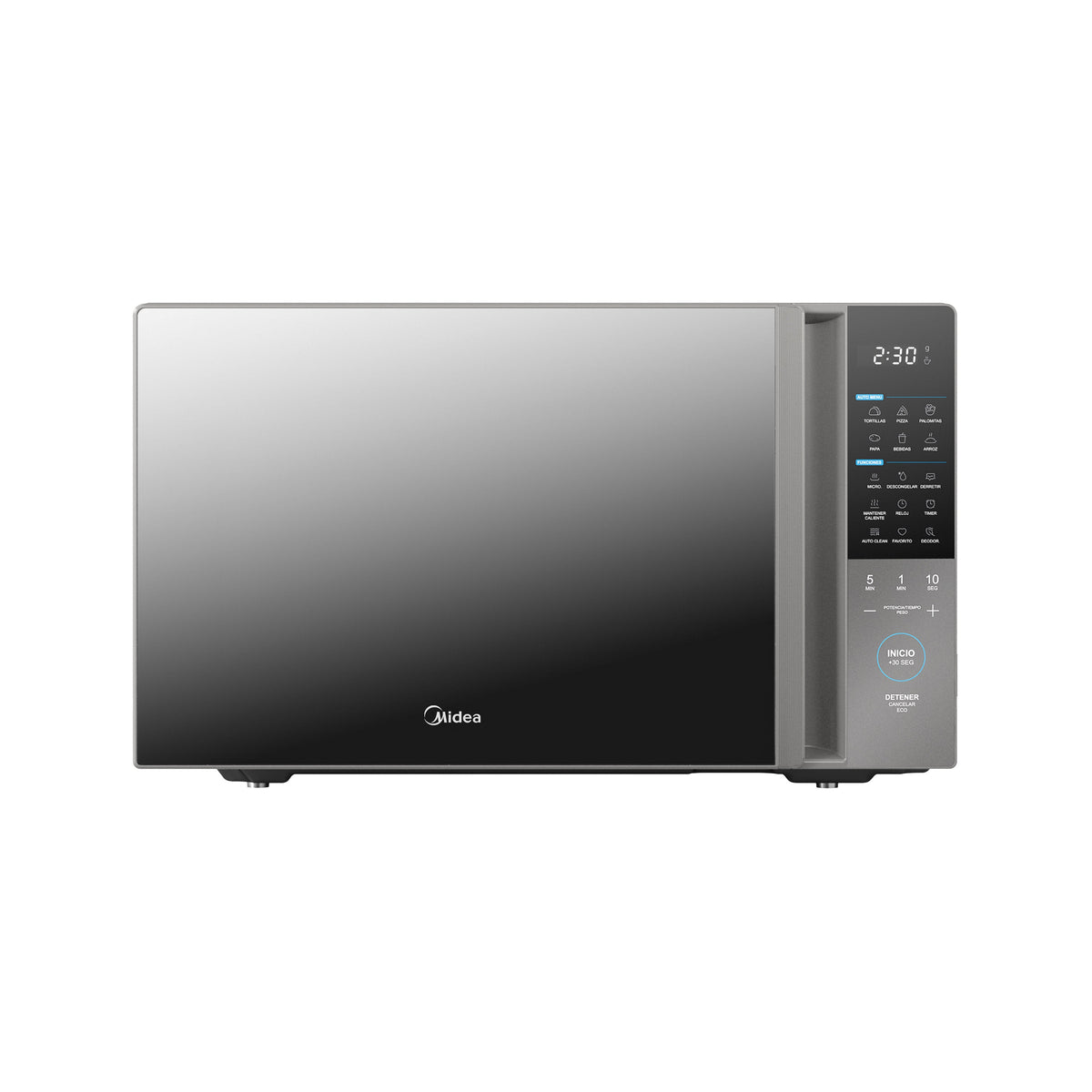 Horno de microondas Midea 1.1 pies cúbicos (30L) TASTEXPRESS Gris