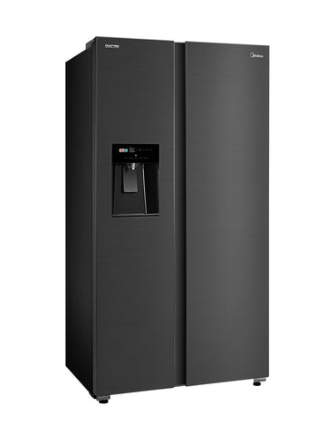 Refrigerador Side by Side SpaceMaster Basalt Gray 21 Pies cúbicos