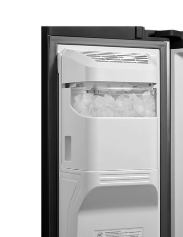 Refrigerador Side by Side SpaceMaster Basalt Gray 21 Pies cúbicos
