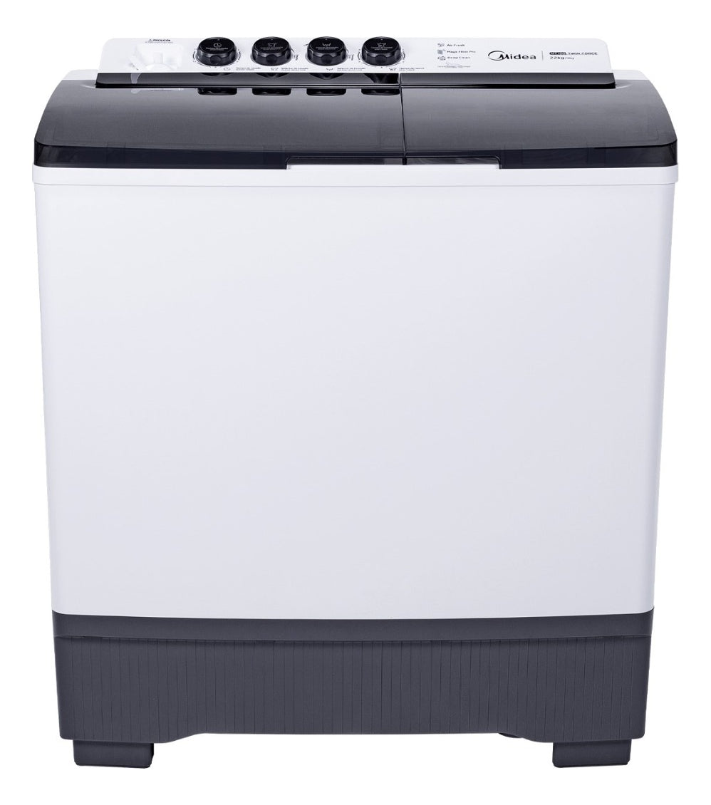 Lavadora MIDEA Dos tinas 22 kg Blanca