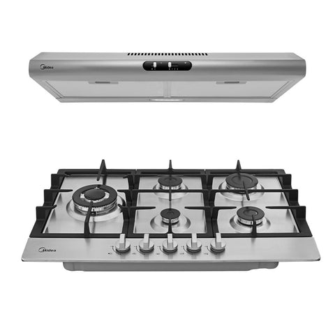 Combo Parrilla Campana Midea Empotrable 30” | 75cm