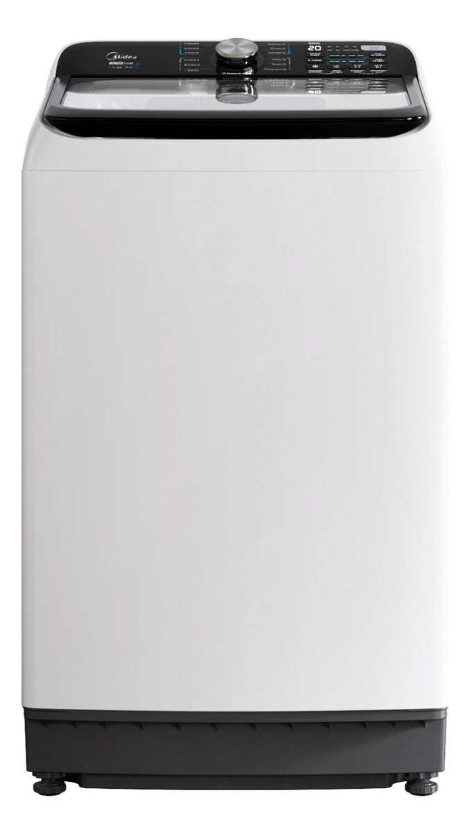 Lavadora Midea Automática Carga Superior 16 Kg Wave Impeller Blanca
