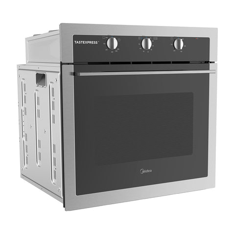 Horno empotrable Midea 24" de gas gris