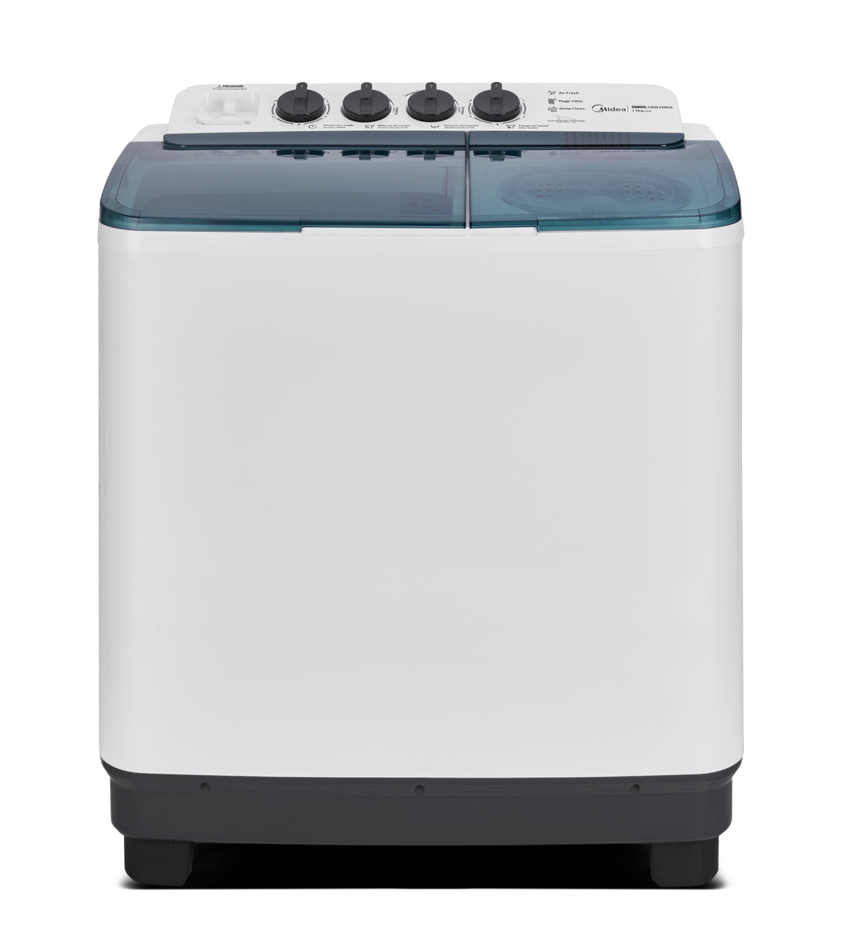 Lavadora 13Kg Midea Semiautomática Doble Tina Blanca