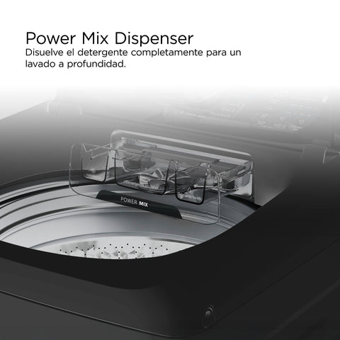 Lavadora Midea Auto Superior 18kg Wave Impeller Titanium
