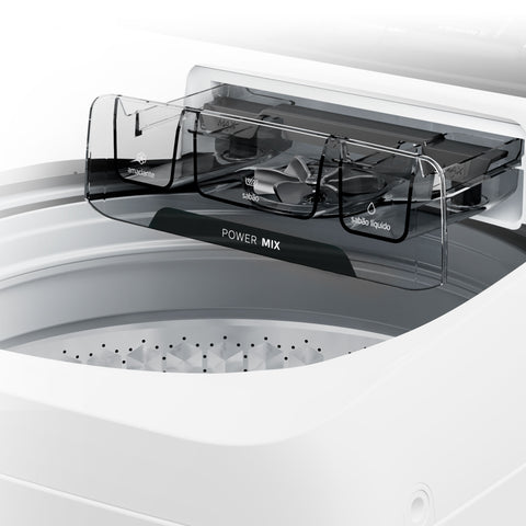 Lavadora Automática Midea Con Agitador Carga Superior 22Kg Blanca