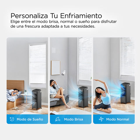 Enfriador de Aire Midea Ice Cool 5.4 Litros Negro