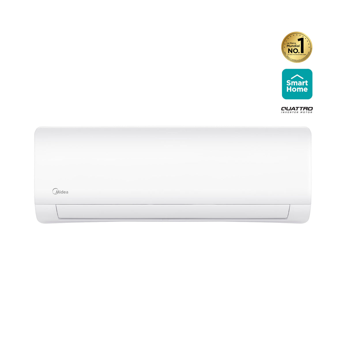MinisplitMidea Inverter SEER 20, 1 Ton, Sólo Frío, 110V