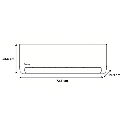 Minisplit Midea CoolXpress, 1 Ton, Sólo Frío, 220V-230V