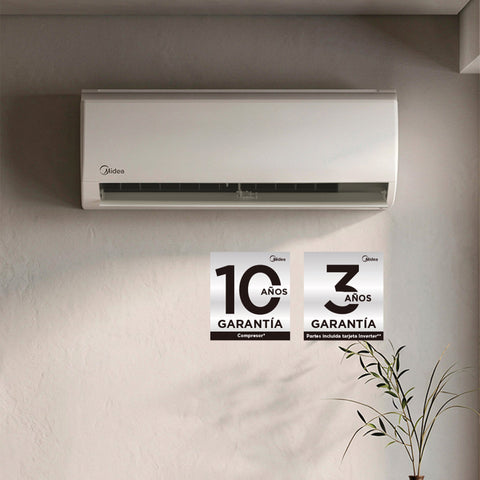 Minisplit Forest Plus Save Inverter Midea, 1 Ton, Frío.