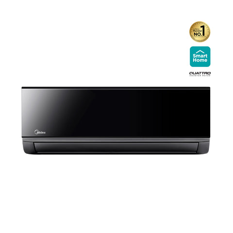 Minisplit Inverter 110V SEER 20 de 1 Ton Frío Calor Negro
