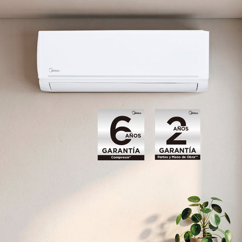 Minisplit Midea Fresh+ On/off Seer 11.5, 1 Ton, F/c, 110v