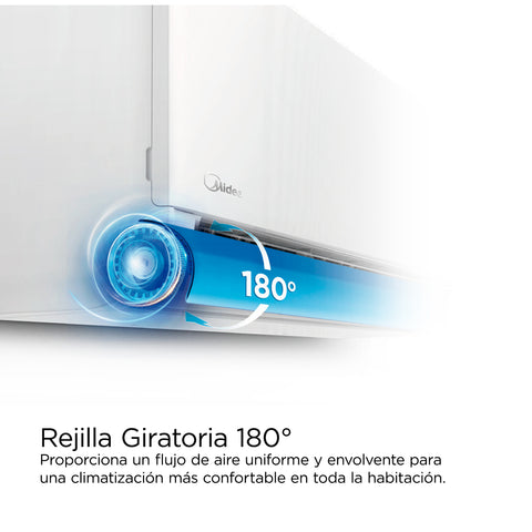 Minisplit Midea CoolXpress, 1 Ton, Frío-Calor, 115V