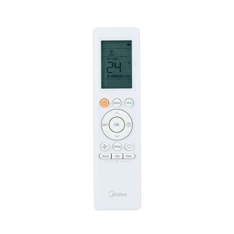 Minisplit Midea Inverter SEER 20, 1.5 Ton, Frío Calor, 220V