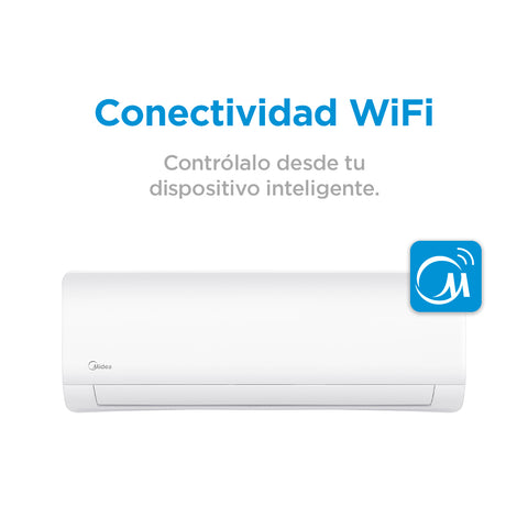 Minisplit Midea Xtreme Save 32 Inverter SEER 20, 2 Ton, Frío Calor, 220V